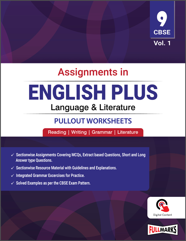 Assignment in English Language & Literature Pullout Worksheets Class 9 Vol. 1